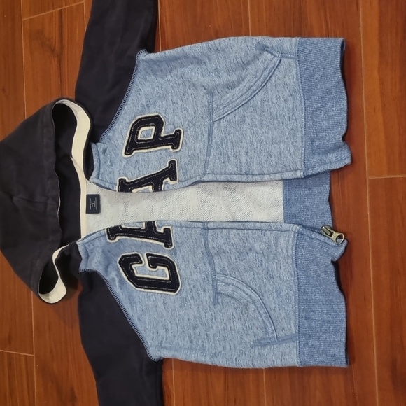 babyGAP Ful Zip Hoodie Blue Size 3 Yrs - Picture 6 of 11